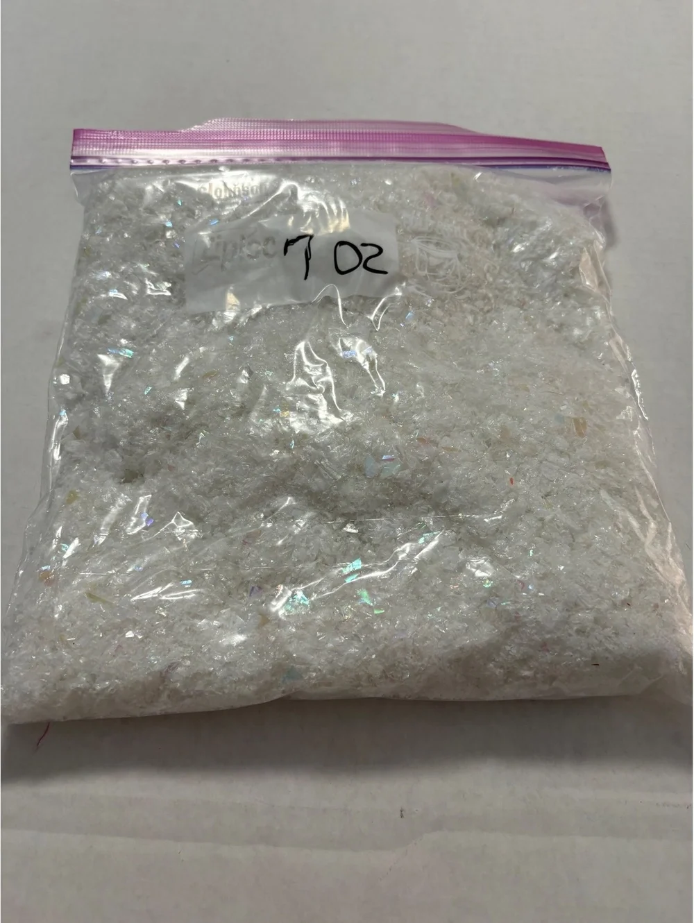 7 oz weight of fake snow decorations